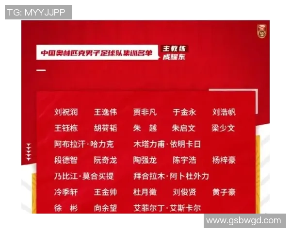 2023年中国足球国奥队赛程安排及赛事分析详解